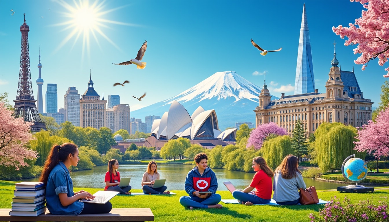 découvrez les pays les plus attractifs pour poursuivre vos études à l'étranger. explorez des destinations offrant une éducation de qualité, des opportunités culturelles enrichissantes et un cadre de vie exceptionnel pour les étudiants internationaux.