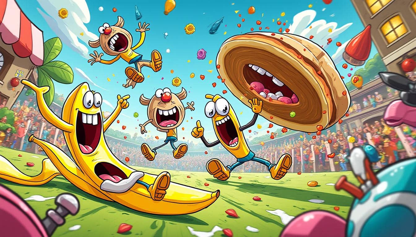 découvrez une sélection hilarante des gags les plus loufoques des dessins animés qui vous feront rire aux éclats. plongez dans un univers animé plein de surprises et d'humour débridé, avec des scènes incroyables et des personnages mémorables !