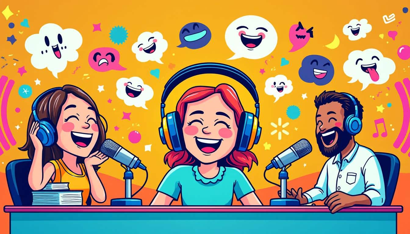 découvrez notre sélection des meilleures émissions de radio humoristiques qui vous feront rire aux éclats. de l'absurde au satire, plongez dans un univers de blagues et de bonne humeur avec des animateurs talentueux. que vous soyez en voiture, au travail ou chez vous, ces programmes sont le remède parfait contre la morosité !