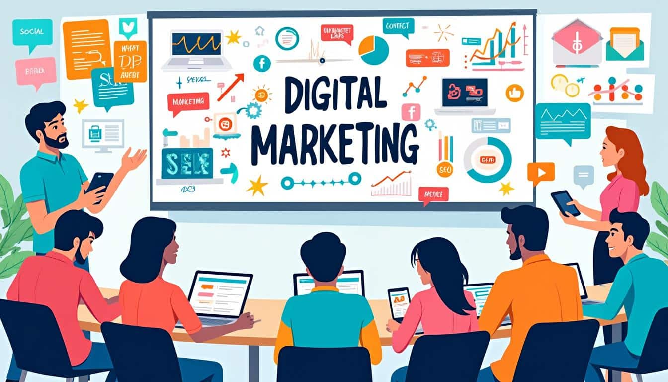 découvrez les bases du marketing digital avec ce guide complet pour débutants : stratégies, outils et conseils pratiques pour réussir votre présence en ligne.