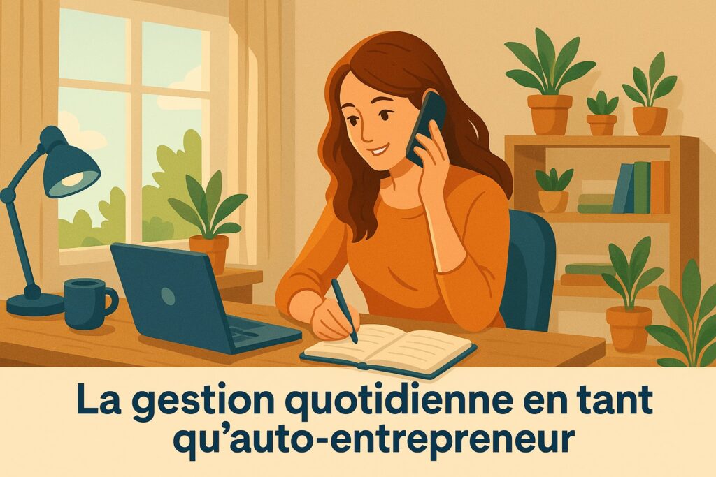 La gestion quotidienne en tant qu’auto-entrepreneur
