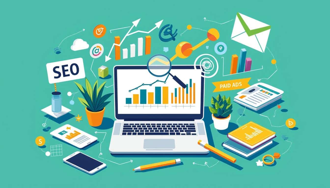 découvrez dans ce guide complet tout ce qu'il faut savoir sur le marketing digital : techniques, outils et principaux bénéfices pour développer votre présence en ligne et booster votre activité.