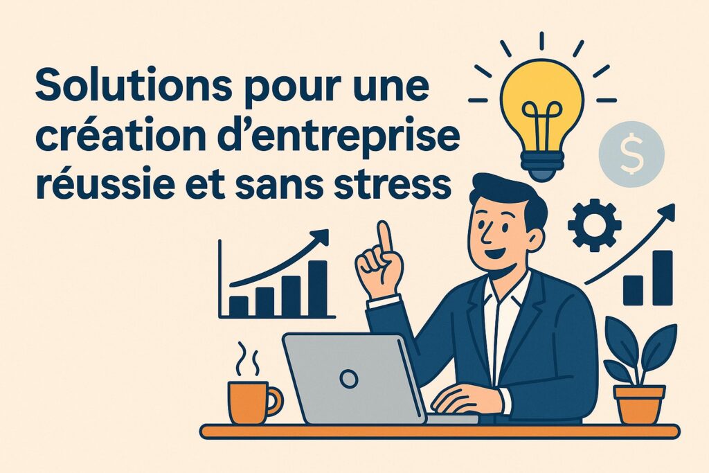  "Solutions pour une création d’entreprise réussie et sans stress"