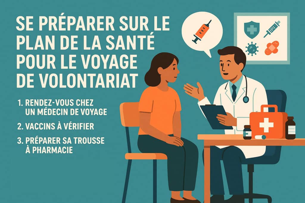 se preparer sur le plan de la sante partir volontariat