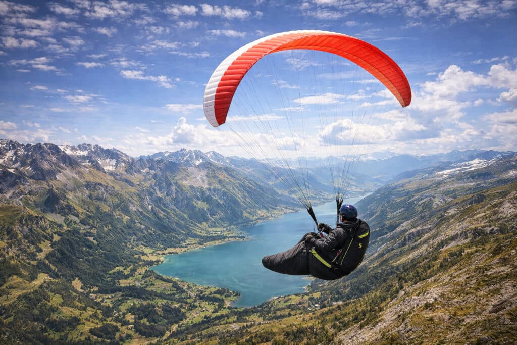 vol en parapente
