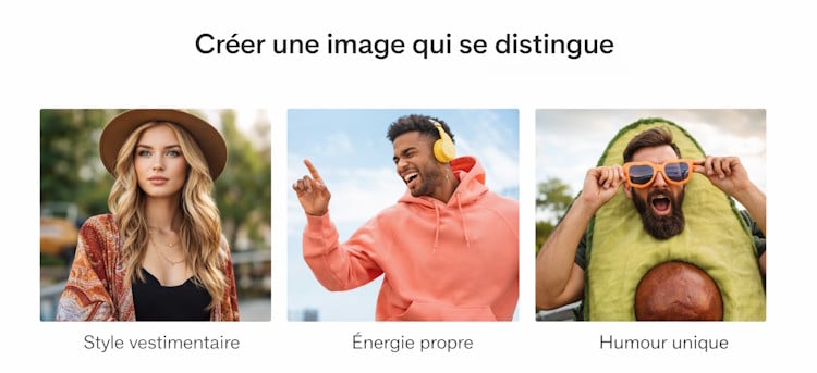 créer une image qui se distingue