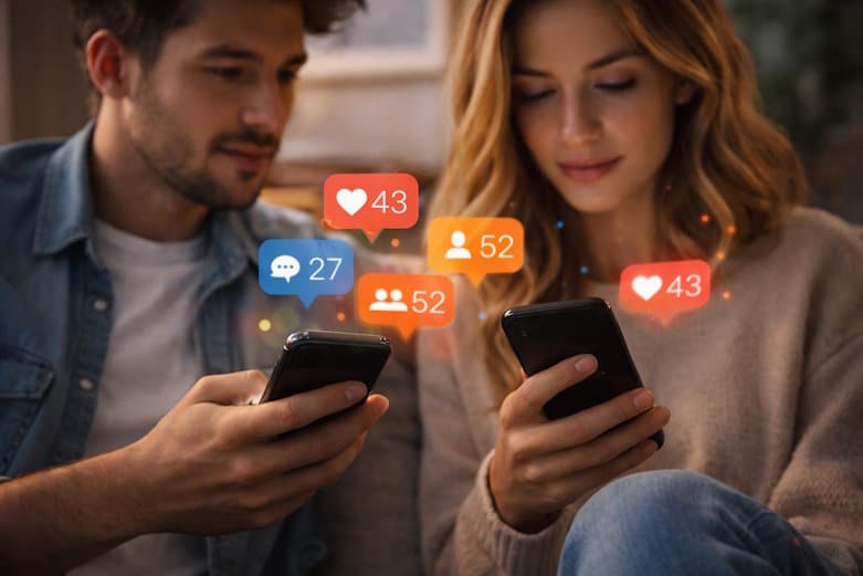 place des réseaux sociaux