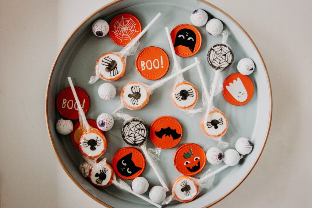 Des friandises d'Halloween