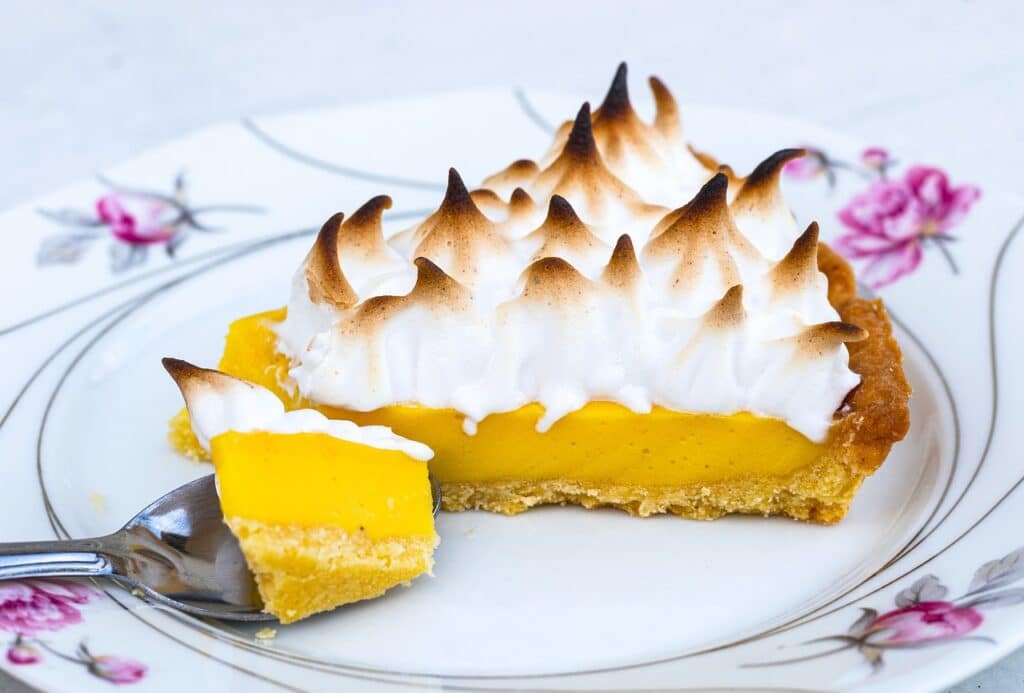 Tarte au citron meringuée