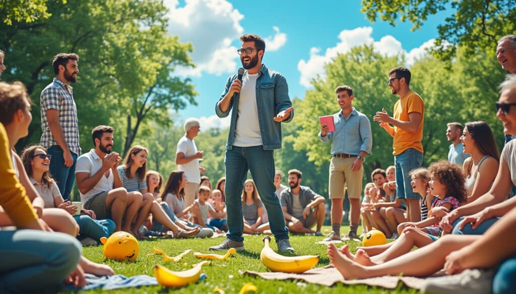découvrez les divers types d'humour et apprenez à les apprécier pleinement. que vous soyez fan de l'humour noir, absurde ou satirique, explorez les nuances qui rendent chaque style unique et enrichissant. plongez dans le monde fascinant de la comédie et développez votre sens de l'humour !
