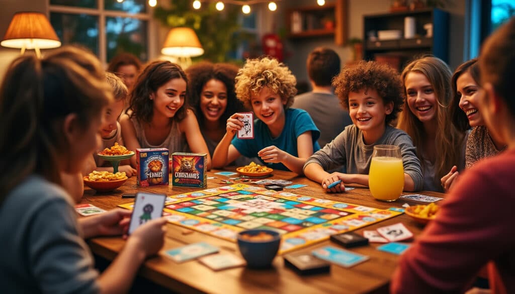 découvrez les jeux de société les plus hilarants qui promettent des rires à gogo et des moments inoubliables entre amis ou en famille. idéal pour animer vos soirées, ces jeux feront de chaque partie un véritable festival de bonne humeur !