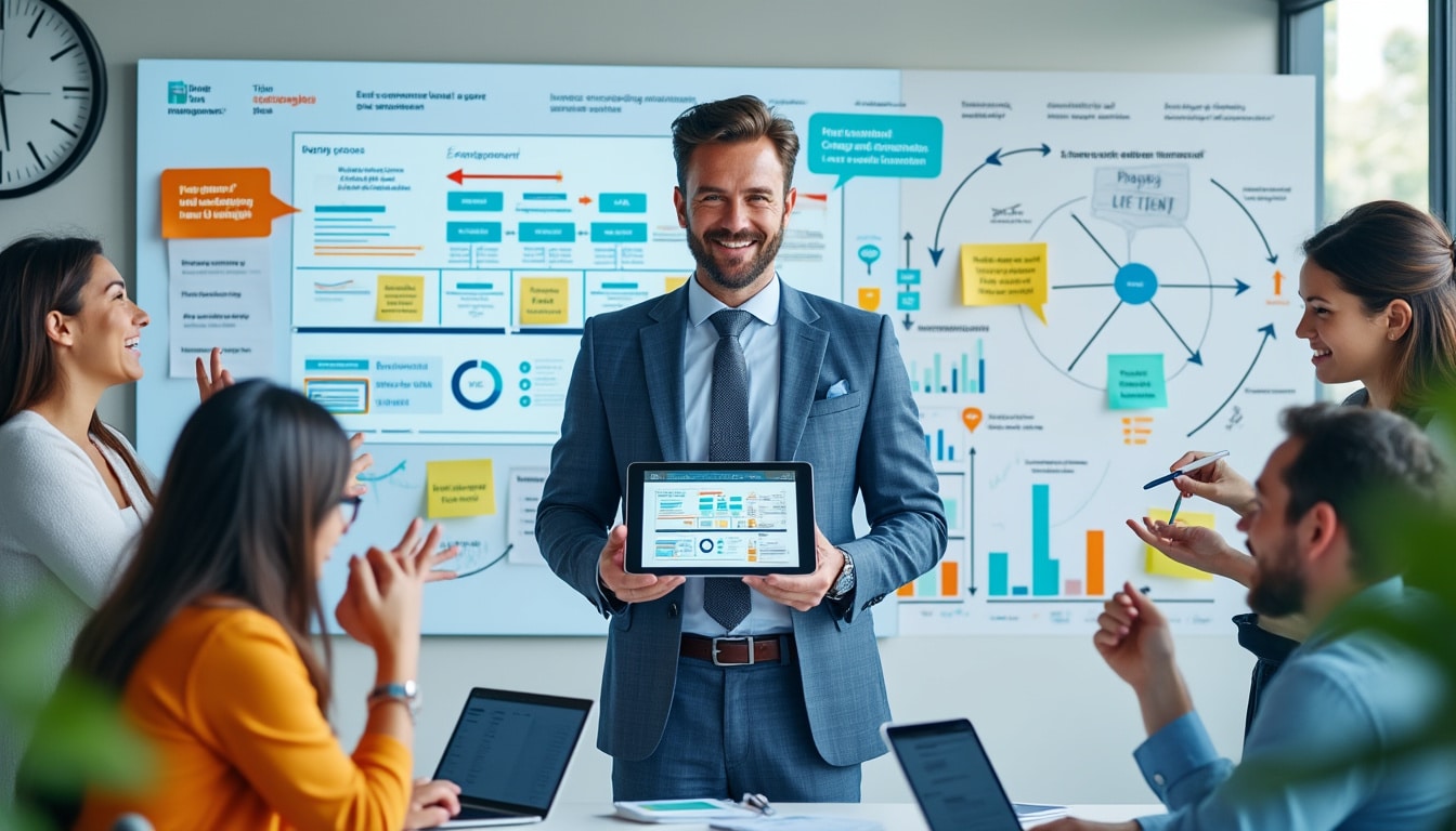 découvrez notre guide complet sur la gestion d'équipe efficacement. apprenez des stratégies pratiques pour améliorer la communication, renforcer la cohésion et maximiser la productivité de votre équipe. idéal pour les managers et leaders souhaitant optimiser leur leadership.