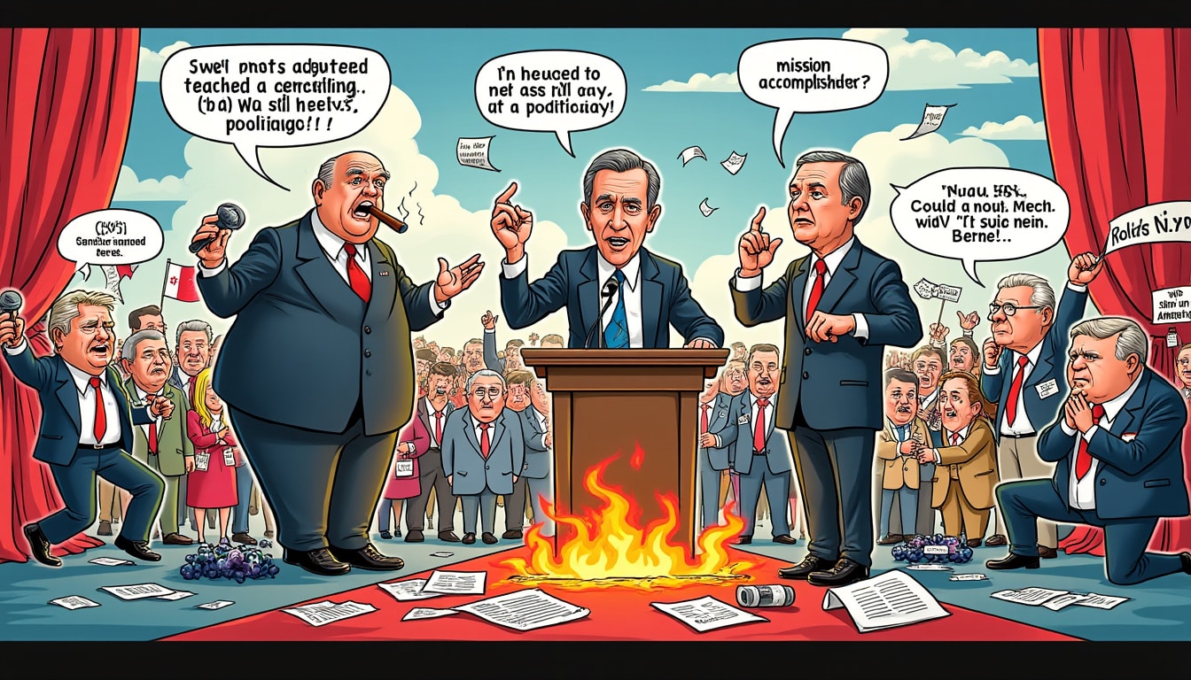 découvrez les moments les plus mémorables et parfois cocasses des hommes politiques à travers le monde. plongez dans les bévues et maladresses qui ont marqué l'histoire et ont fait rire ou réfléchir le public. une rétrospective fascinante sur les enjeux de la politique et les failles humaines.