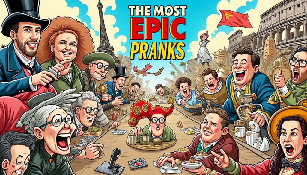 découvrez les farces les plus épiques de l'histoire qui ont marqué les esprits et fait rire des générations. plongez dans des récits hilarants et des anecdotes surprenantes qui célèbrent l'humour sous toutes ses formes.