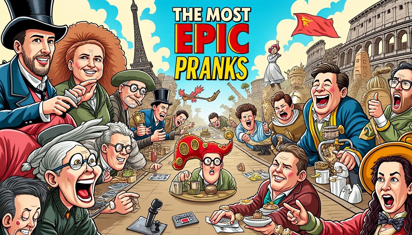 découvrez les farces les plus épiques de l'histoire qui ont marqué les esprits et fait rire des générations. plongez dans des récits hilarants et des anecdotes surprenantes qui célèbrent l'humour sous toutes ses formes.