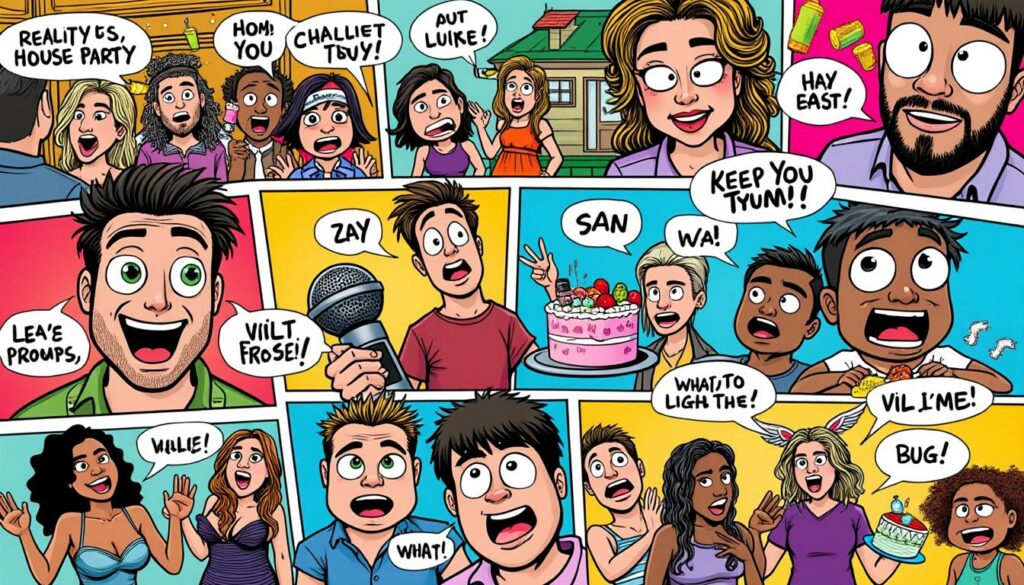découvrez les moments les plus cocasses et hilarants des réalités tv, où l'humour et la surprise s'entremêlent pour créer des scènes inoubliables. plongez dans le meilleur de la télé-réalité avec des anecdotes drôles et des situations loufoques qui vous feront rire aux éclats.