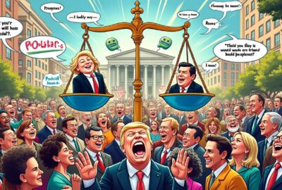 découvrez pourquoi l'humour politique est essentiel pour comprendre et critiquer la société. explorez son rôle dans le débat public, sa capacité à dédramatiser les enjeux et à susciter la réflexion. une analyse incontournable pour saisir la puissance de l'humour dans le discours politique.