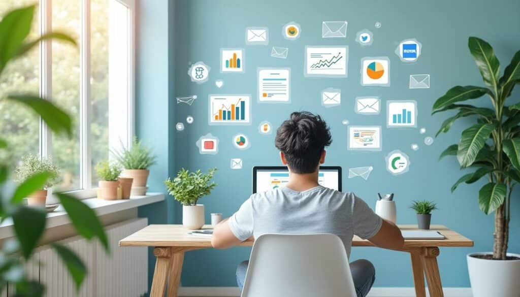 explorez le monde du marketing digital de manière simple et sereine. apprenez les stratégies clés pour promouvoir votre entreprise en ligne et atteignez vos objectifs sans vous sentir dépassé.