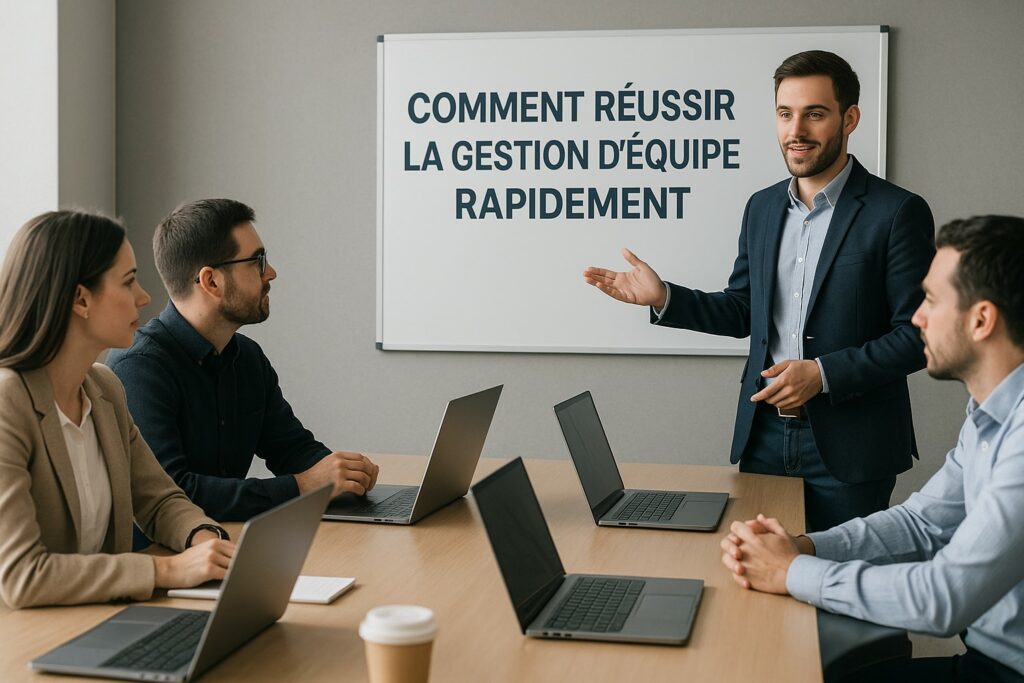 Comment réussir la gestion d'équipe rapidement