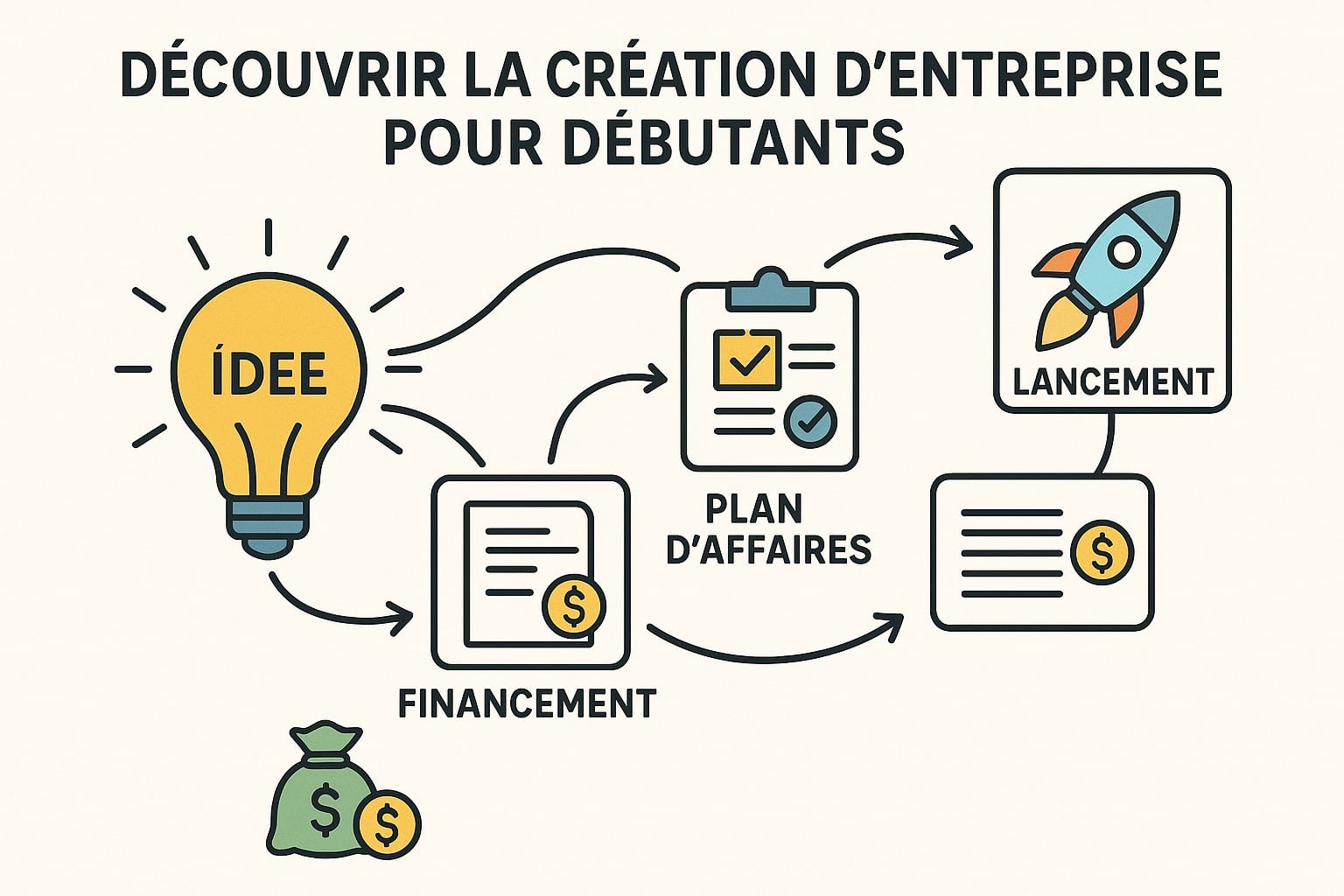 Découvrir la création d'entreprise pour débutants