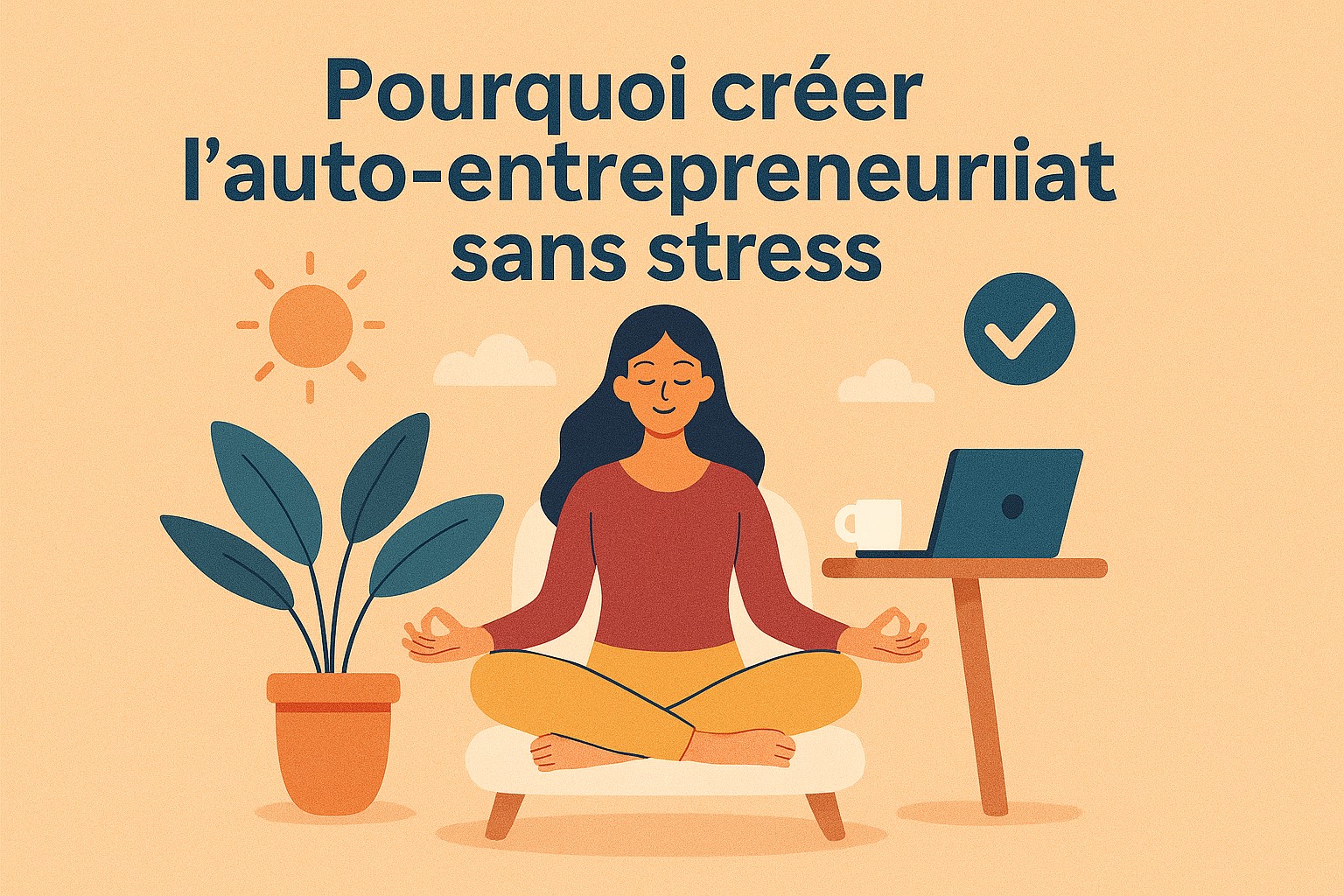 Pourquoi créer l'auto-entrepreneuriat sans stress