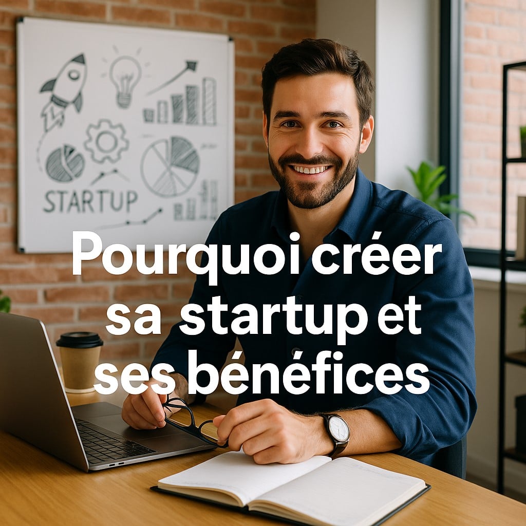 Pourquoi créer sa startup et ses bénéfices