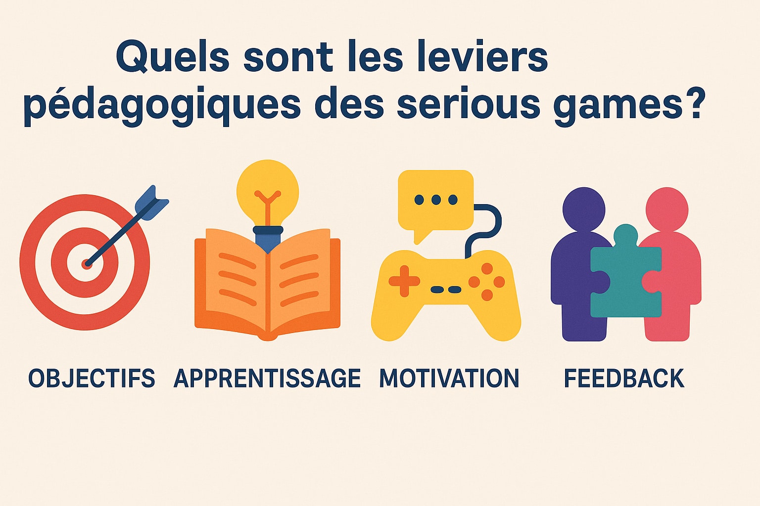 leviers pedagogiques serious game