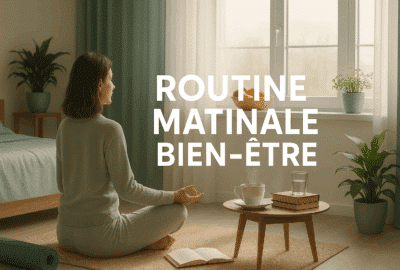 Routine matinale bien-être → Commencez la journée en douceur!