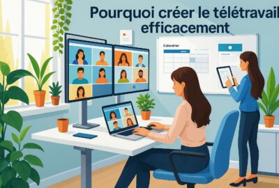 Pourquoi créer le télétravail efficacement