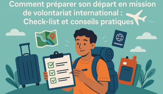 preparer depart mission volontariat international