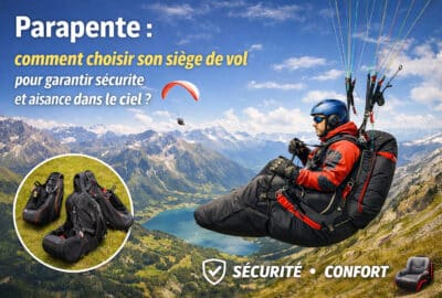 siege de vol parapente